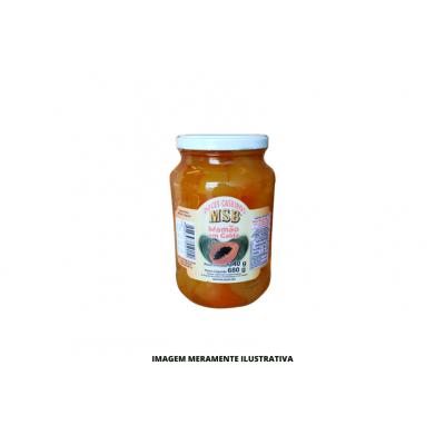 DOCE CASEIRO MAMAO COM CALDA MSB 680G